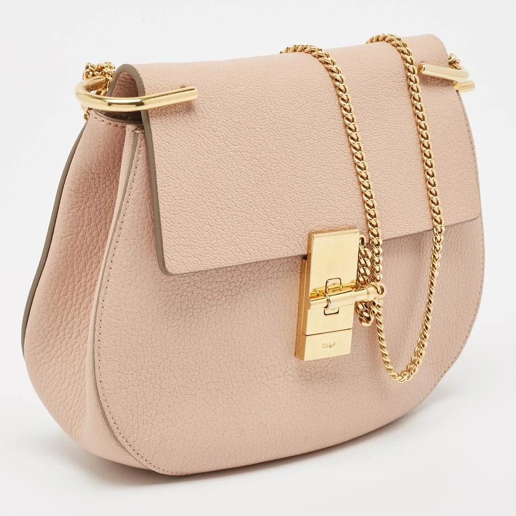 Chloé Pink Leather Medium Drew Shoulder Bag.. 2