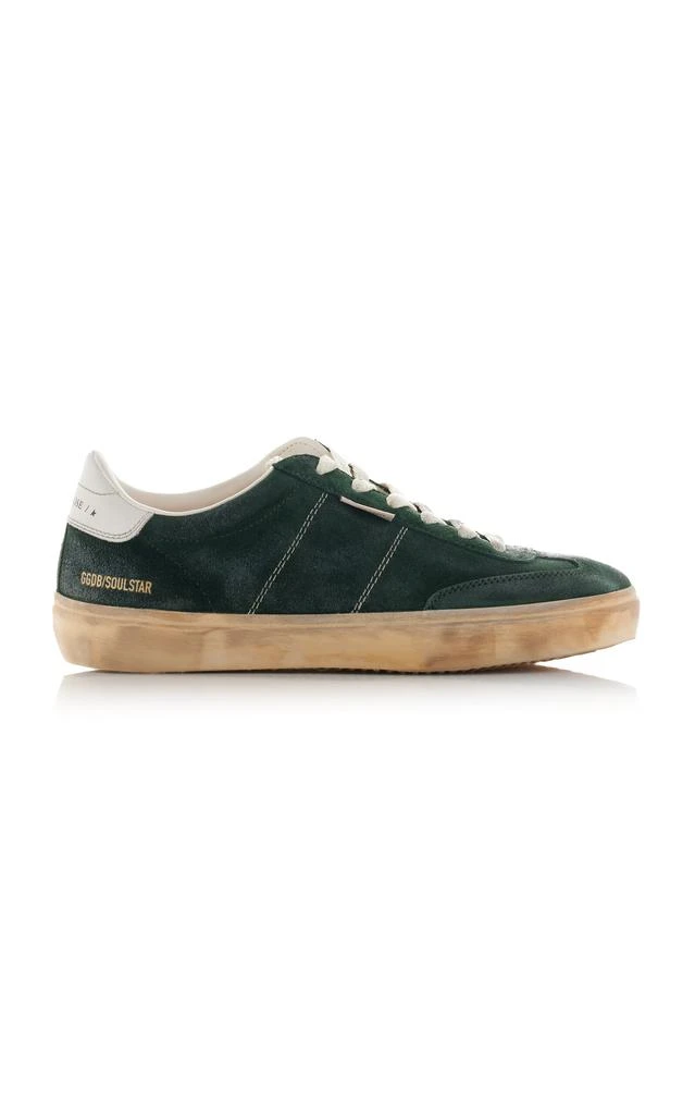Golden Goose Golden Goose - Soul-Star Suede Sneakers - Green - IT 42 - Moda Operandi 1
