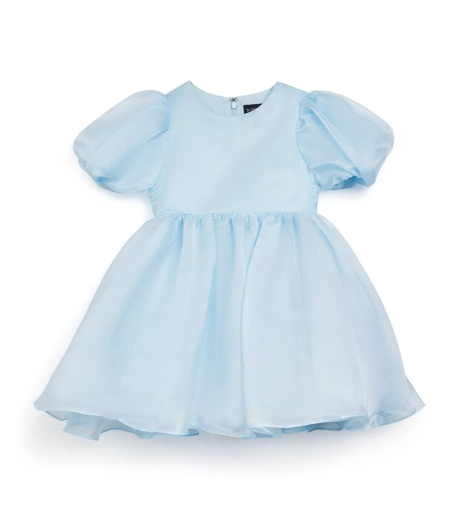 bardot organza dress Navy Coast Organza Bardot Midi Dress