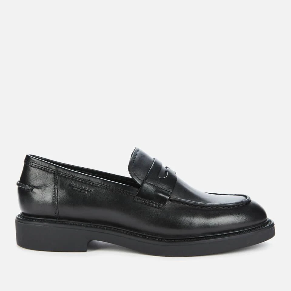 Vagabond VAGABOND WOMEN'S ALEX W LEATHER LOAFERS - BLACK 1