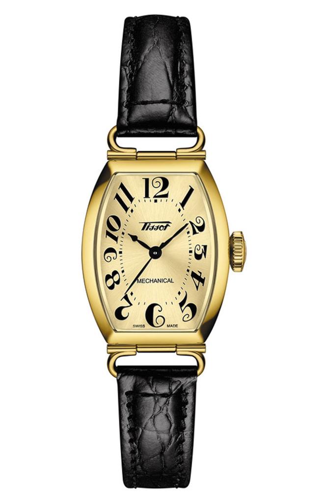 Tissot Heritage Porto Hand Wind Ivory Dial Ladies Watch T128