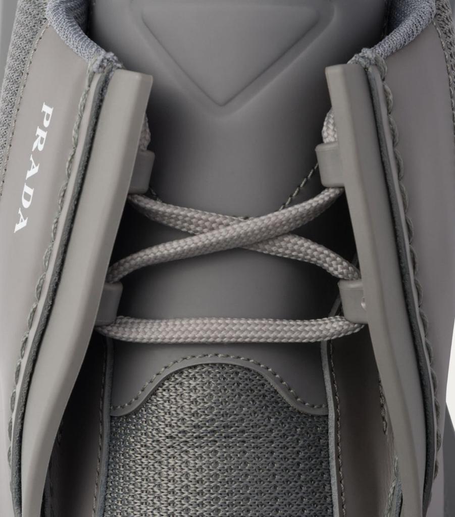 Prada Brushed Leather Systeme Sneakers - Casual Shoes Prada Brushed Leather Systeme Sneakers - Casual Shoes
