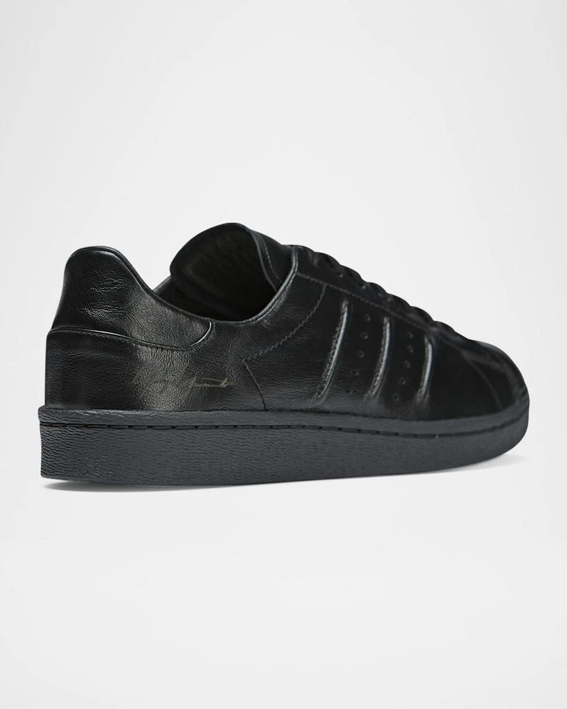 Y-3 Men's Superstar Leather Low-Top Sneakers 3