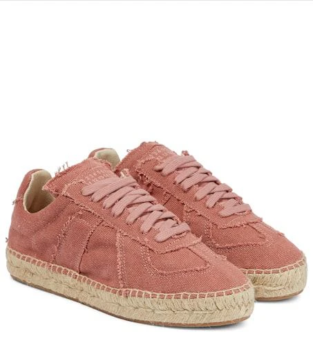 MAISON MARGIELA Replica canvas espadrille sneakers 1