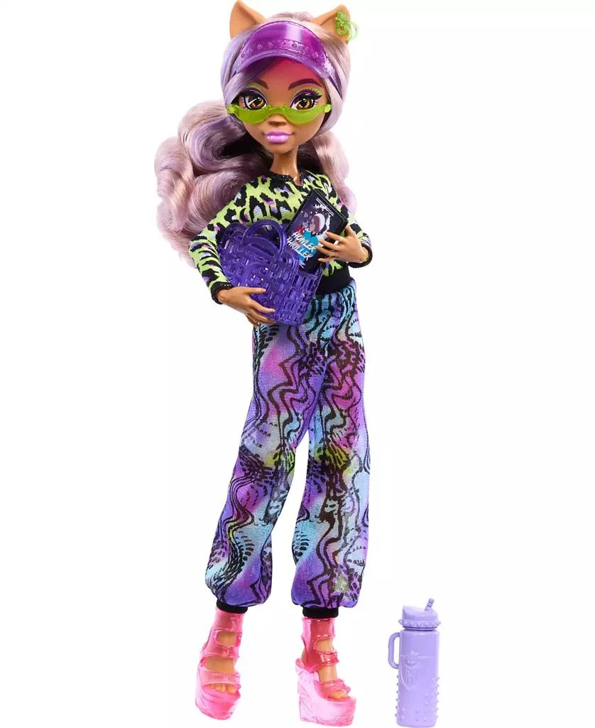 Monster High Scare-Adise Island Clawdeen Wolf Fashion Doll with Swimsuit Accessories 4