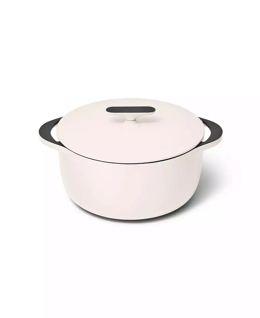 Caraway Cast Iron 6.5-Quart Dutch Oven with Flat Lid