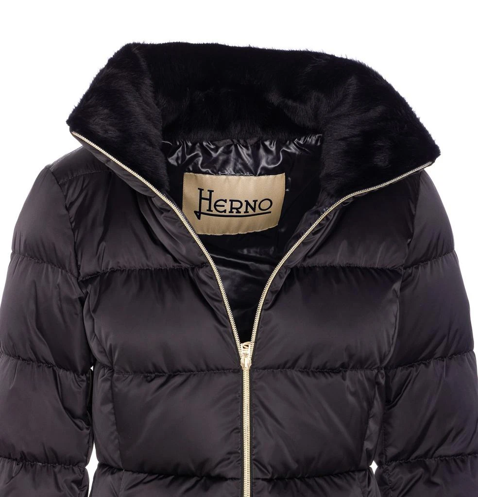 Herno Herno High Neck Padded Long Jacket 4