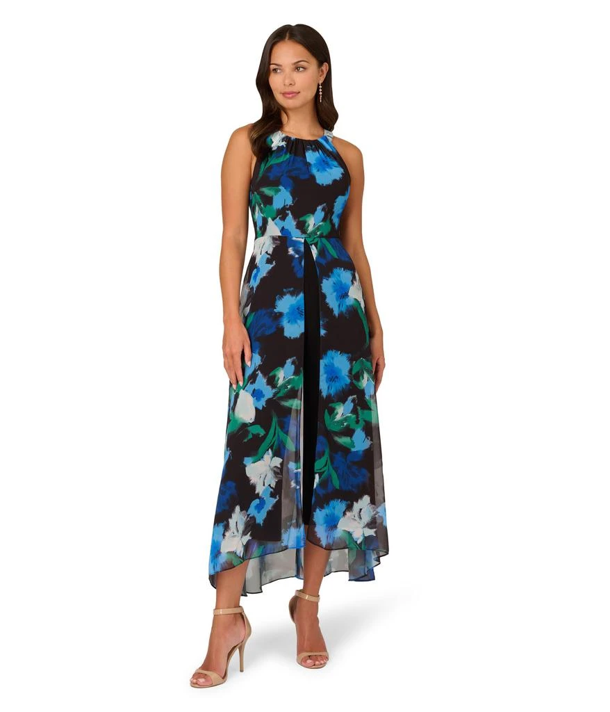 Adrianna Papell Floral Print Jumpsuit 1