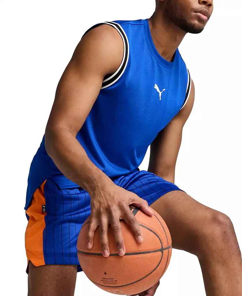 Puma Men's Rival Rage Regular-Fit Printed 9" Mesh Shorts 3