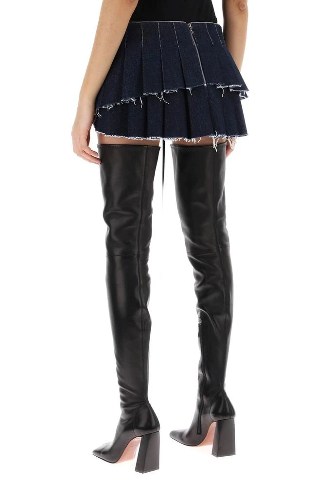 DILARA FINDIKOGLU micro pleated skirt with corset 3