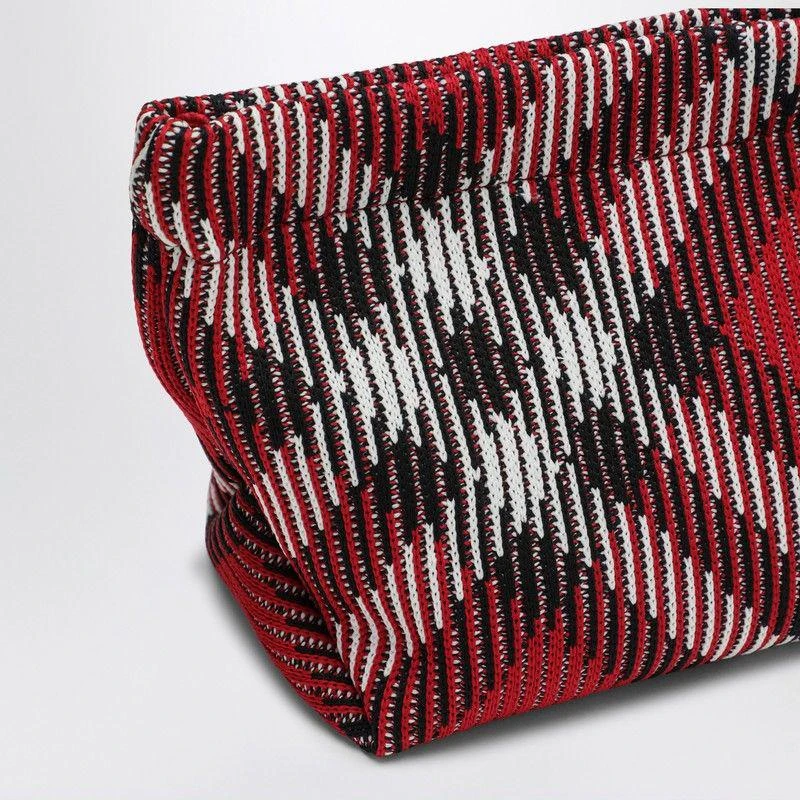 Burberry Burberry Clutch Bag With Check Pattern 5