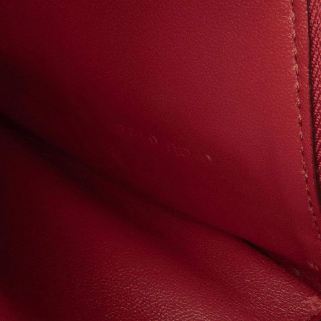 Celine Celine Red Medium Calfskin Classic Box Bag 21