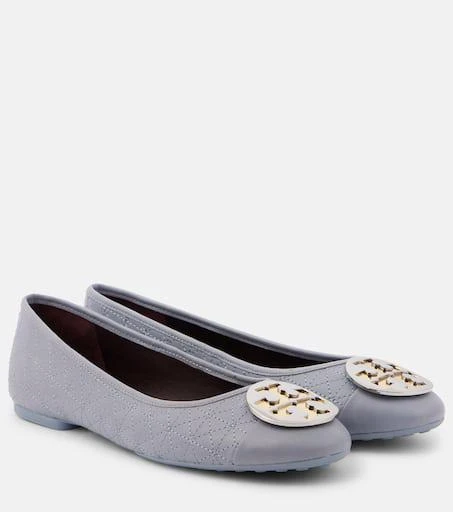 Tory Burch Claire leather ballet flats 1
