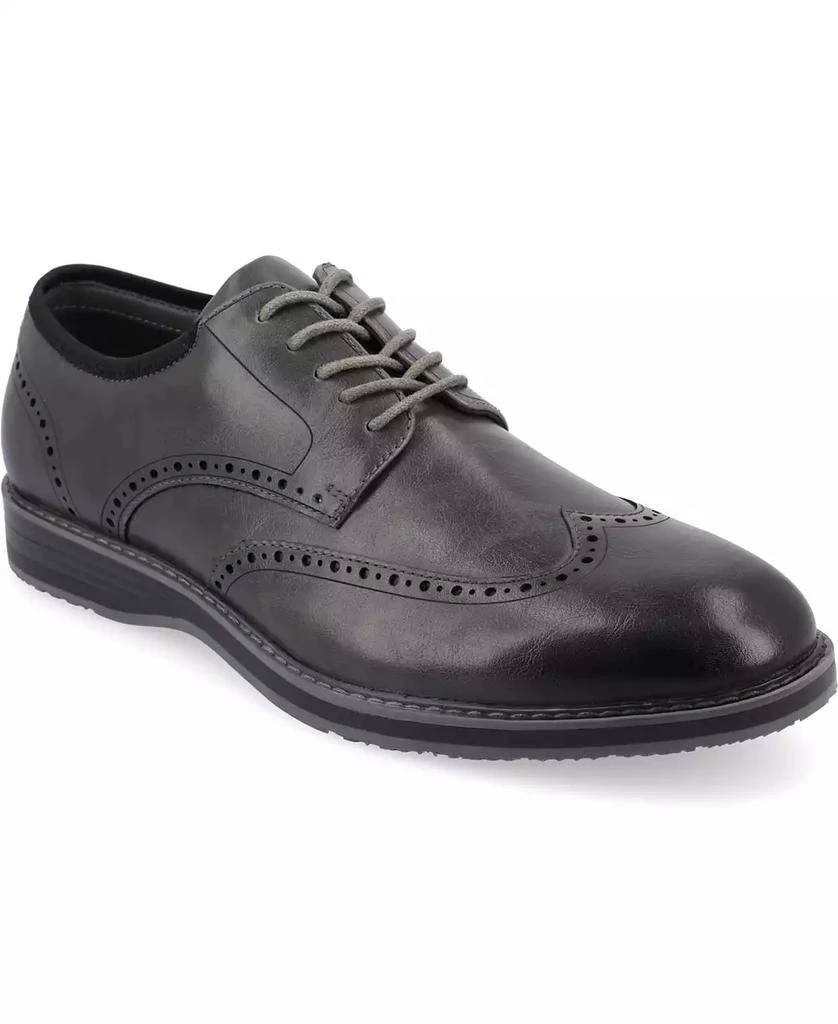 Vance Co. Men's Ozzy Wingtip Tru Comfort Foam Hybrid Dress Shoes