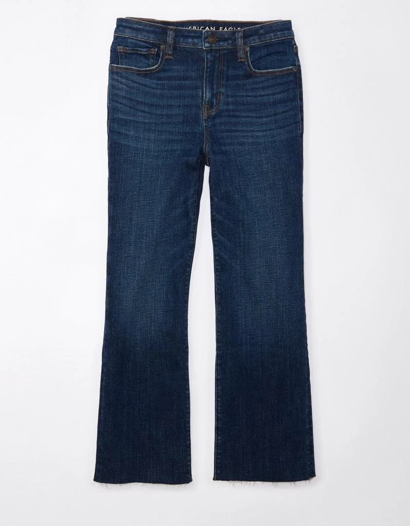 American Eagle Outfitters AE Stretch High-Waisted Kick Bootcut Crop Jean 6