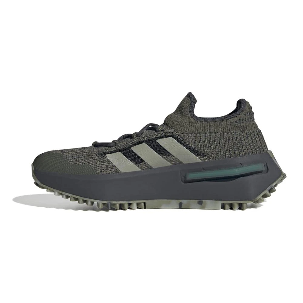 adidas gazelle silver green womens adidas Mens Nmd V3 Lace Up Sneakers Black 8 Casual main image 1