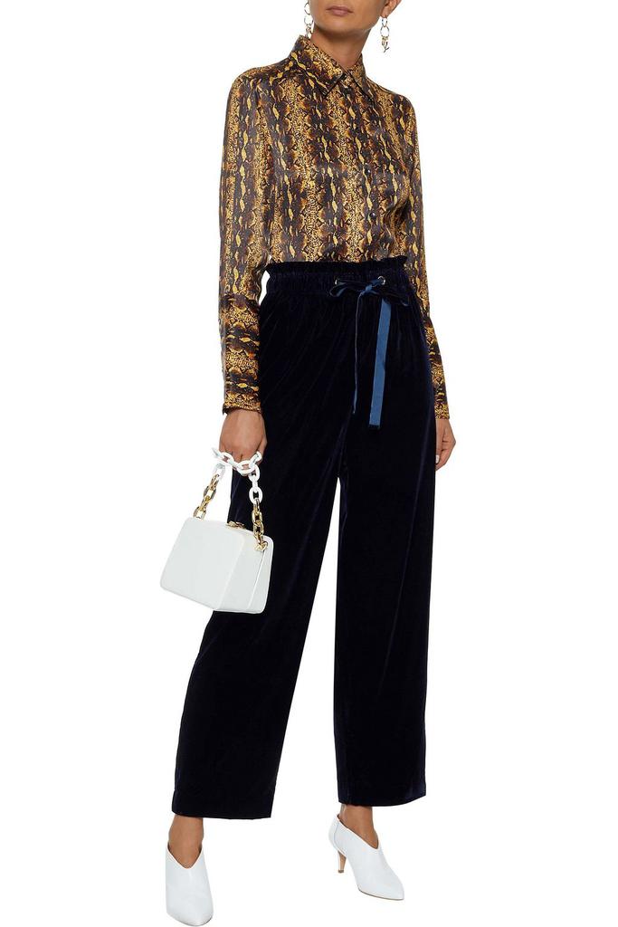 ANTIK BATIK Gart velvet straight-leg pants