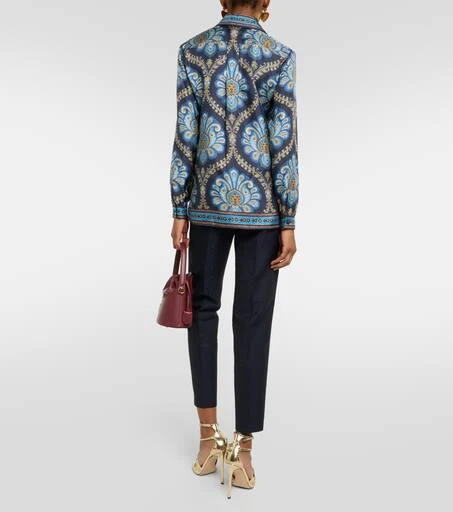 ETRO Printed silk twill shirt 3