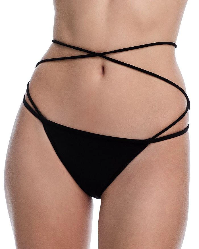 Norma Kamali Criss Cross Bikini Top & Bottom Set 4