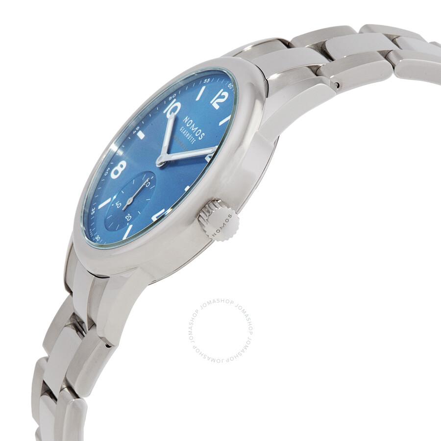 Nomos Glashutte Club Sport Neomatik Polar Blue Automatic Men's Watch 747