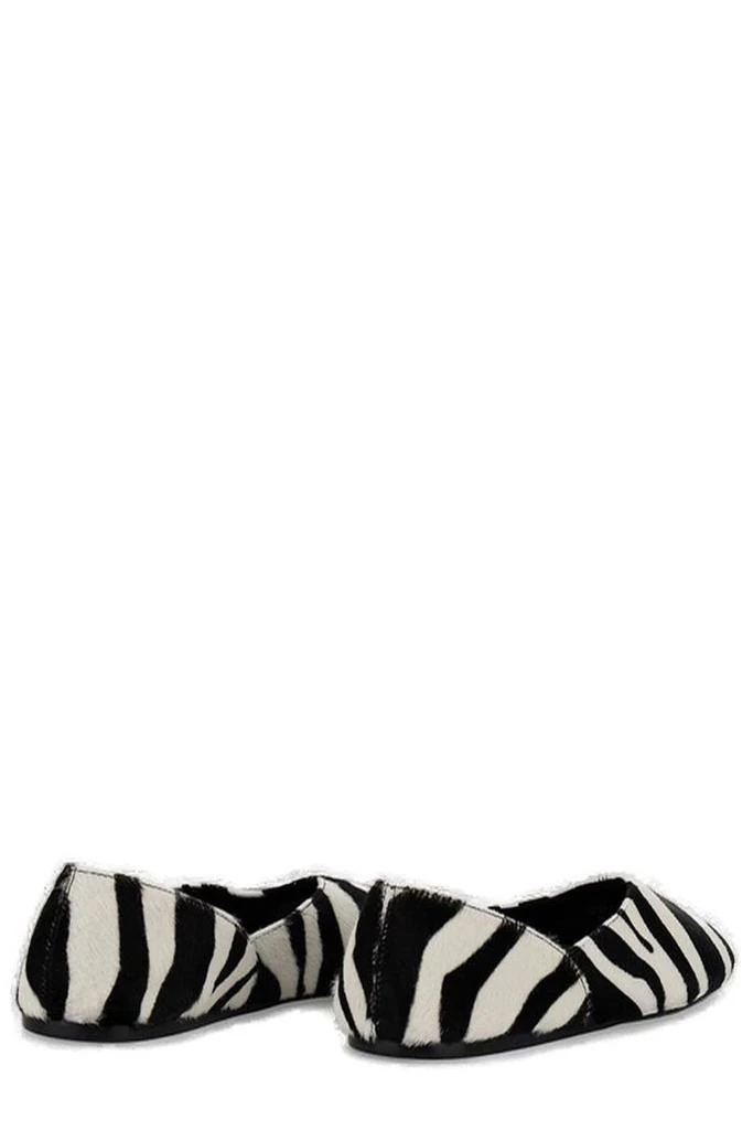 Khaite Khaite Jane Zebra Printed Flat Shoes 2