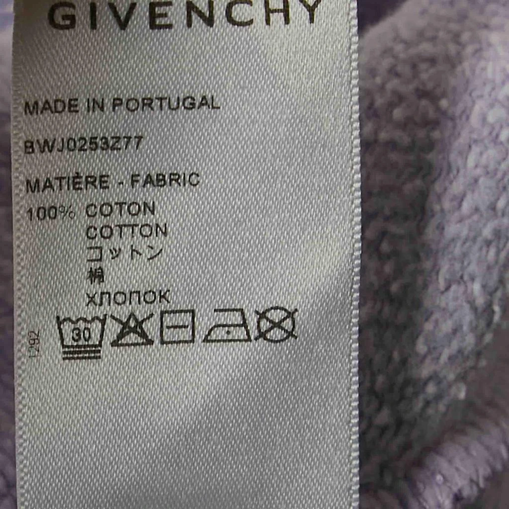 Givenchy Givenchy Purple Barbed Wire Logo Print Crop Hoodie and Sweatpants Set S 10