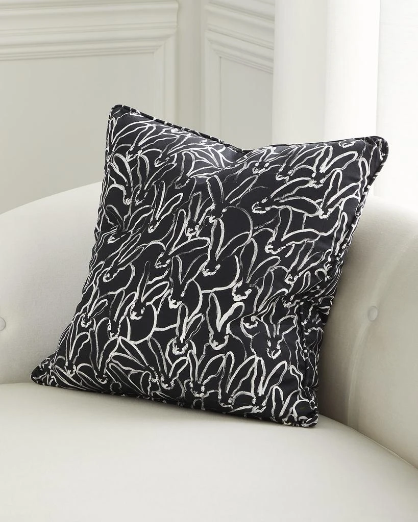 Hunt Slonem Rabbit Run Pillow, 22" 1
