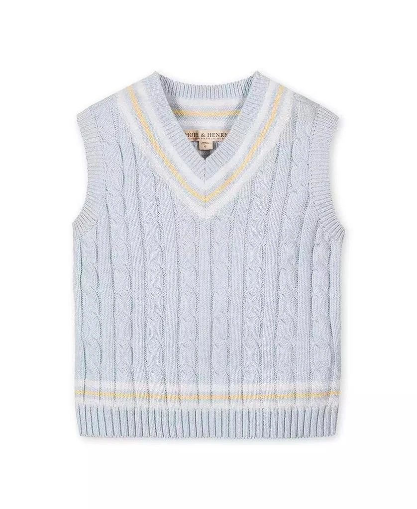 Hope 
Henry Toddler Boys Organic V-Neck Cricket Sweater Vest