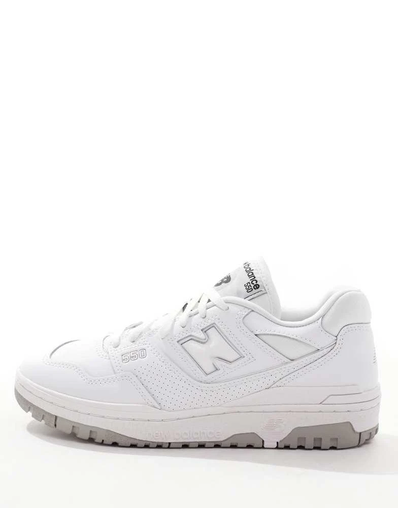 New Balance New Balance 550 trainers in white and grey 2