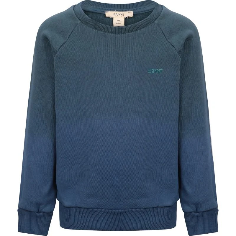 Esprit Two toned sweatshirt in blue 1