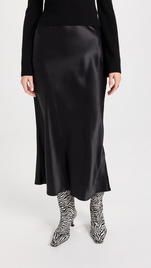 Reformation Layla Silk Skirt