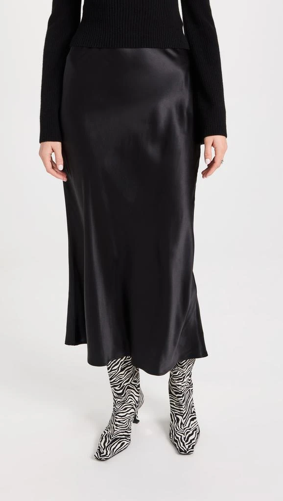 Reformation Layla Silk Skirt 1