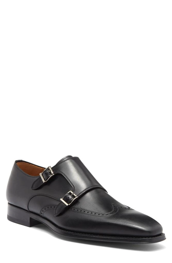Helios Wing Double Monk Strap Shoe – On Sale Now with Up to  display picture 1