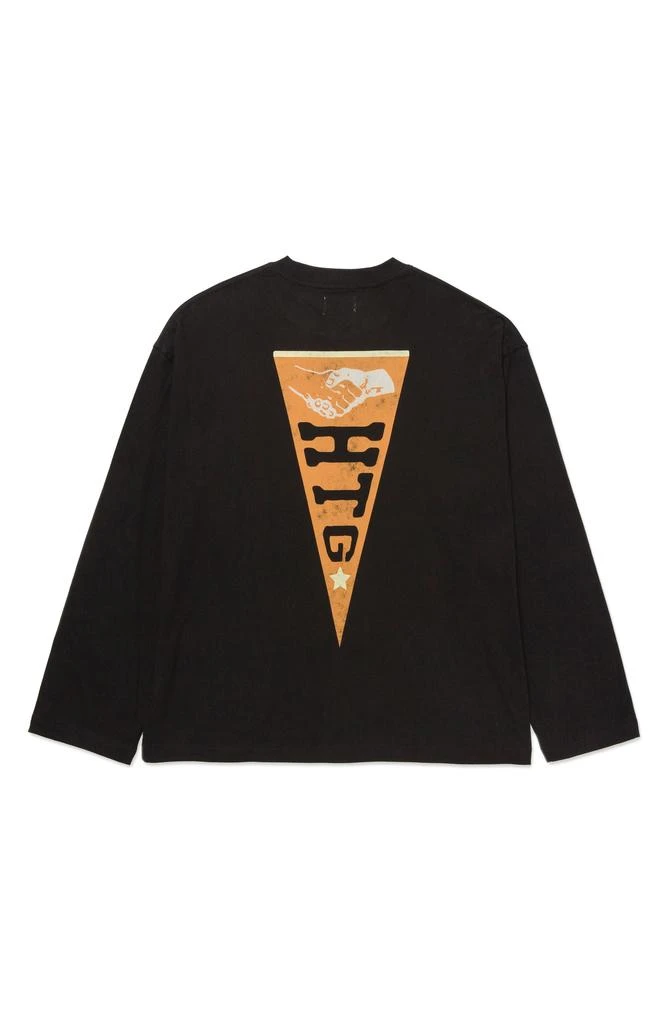 HONOR THE GIFT Seal Logo Cotton Graphic T-Shirt 7