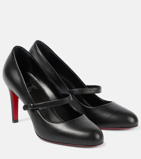 Christian Louboutin Pumppie 85 nappa leather pumps 1