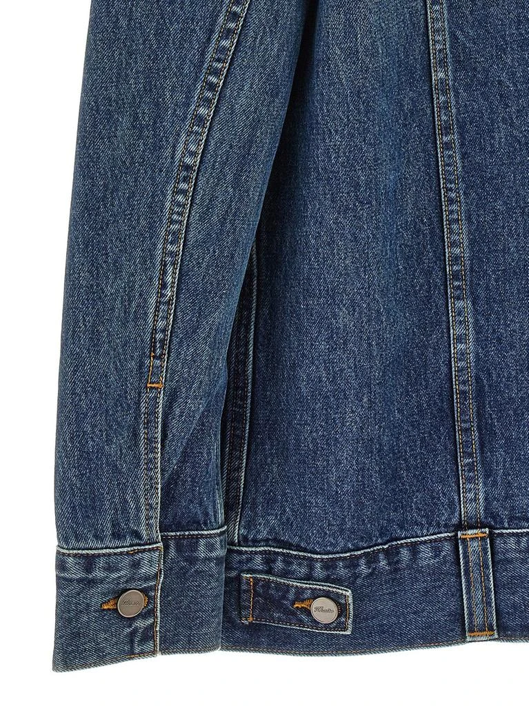 Khaite Khaite The Ross Button-Up Denim Jacket 4