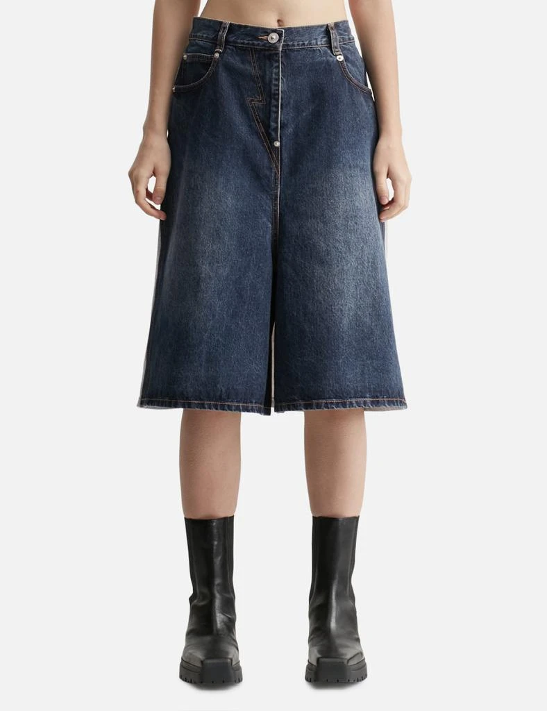 pushBUTTON Denim Jorts