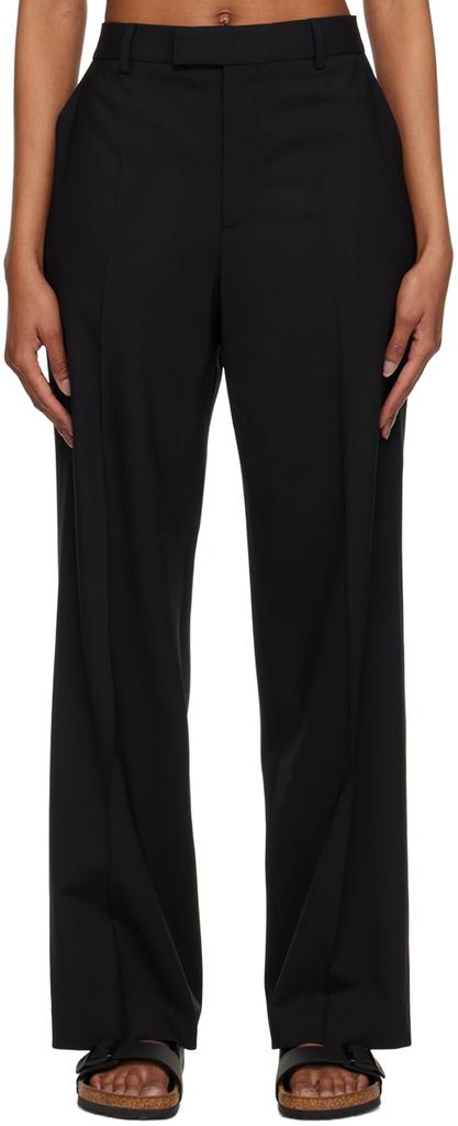 6397 Black Oversized Trousers