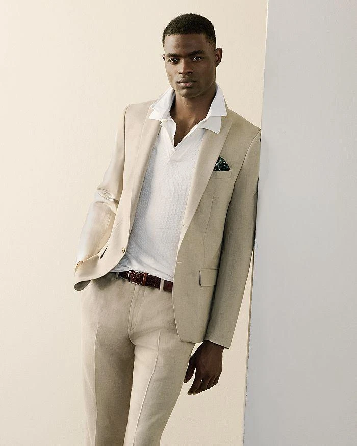 Robert Graham Delave Linen Slim Fit Suit Jacket 8