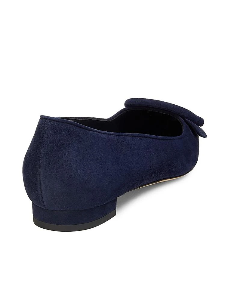 Manolo Blahnik Maysale Suede Flats 3