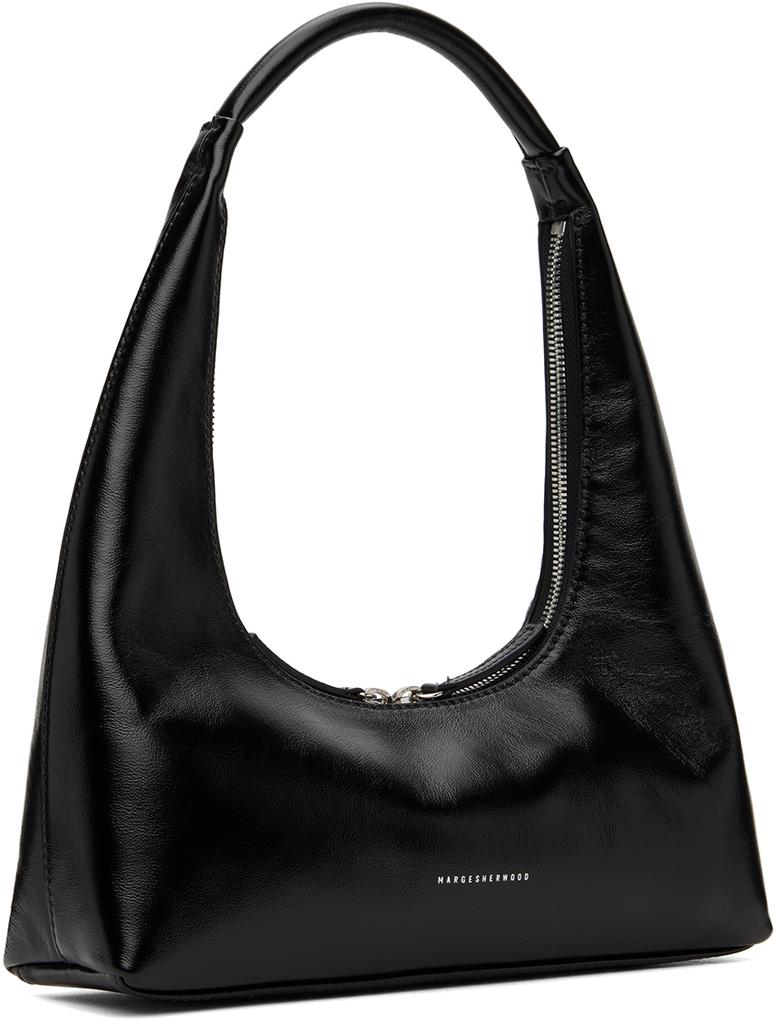 Marge Sherwood Black Integrated Strap Shoulder Bag