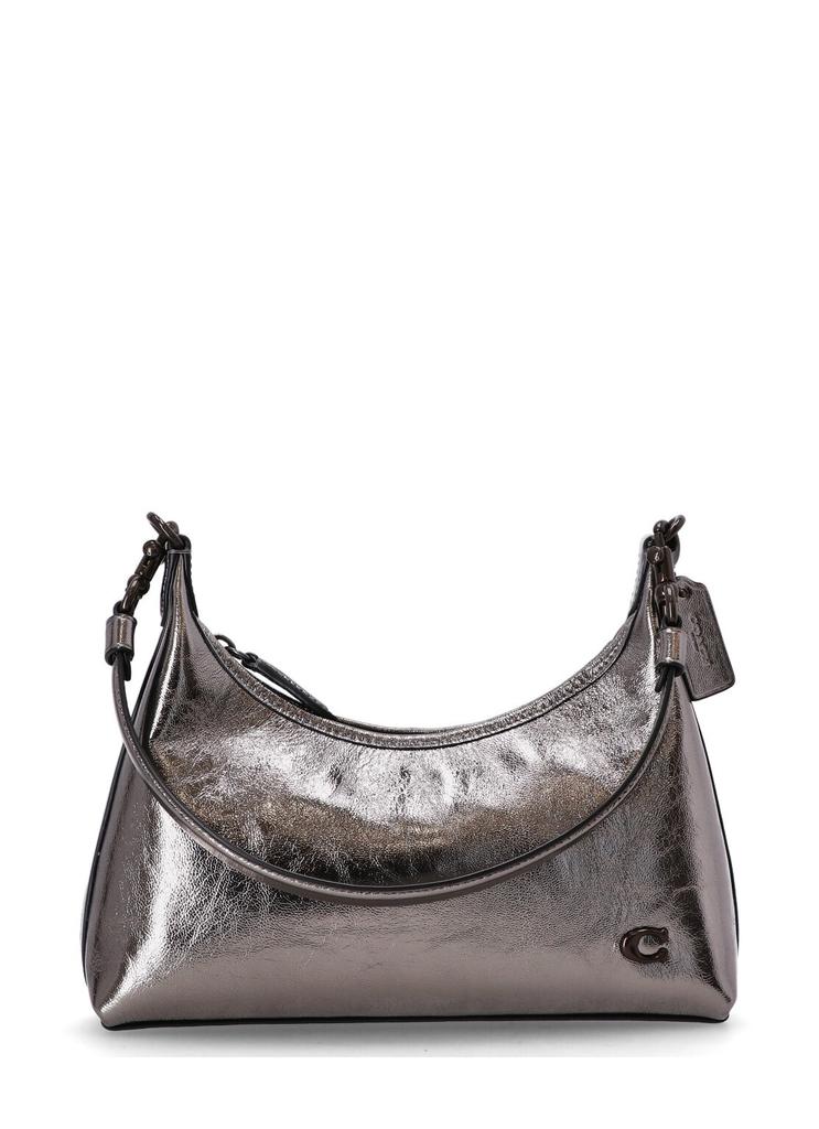 Coach Crinkle Metallic Juliet Shoulder Bag