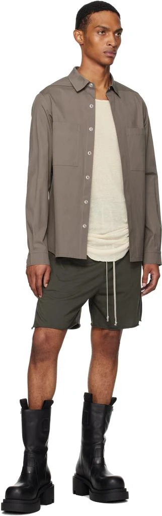Rick Owens Khaki Concordians Boxers Shorts 4