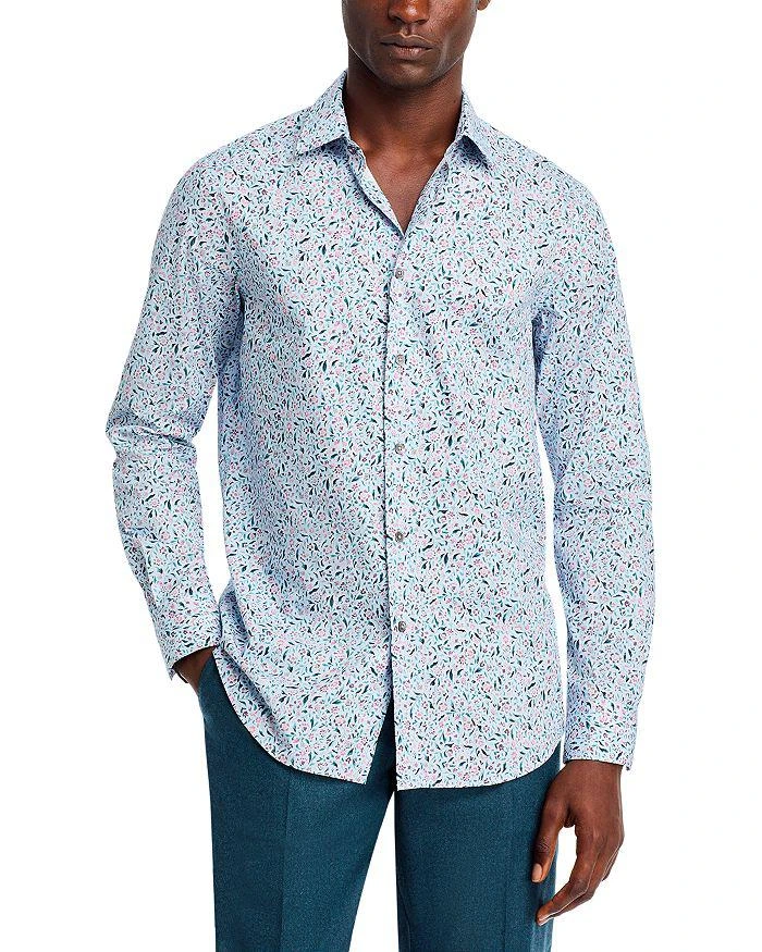 Paul Smith Floral Print Slim Fit Shirt 1
