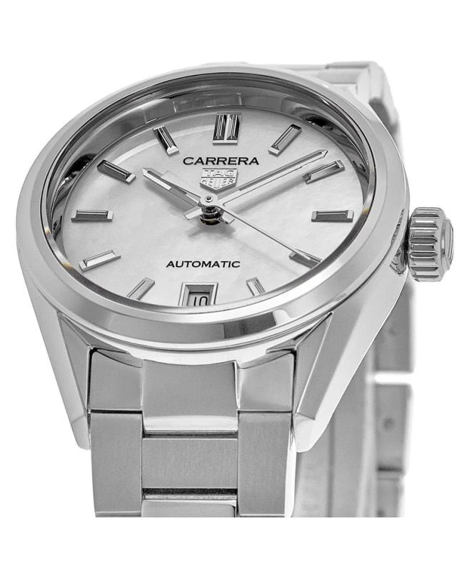 Tag Heuer Tag Heuer Carrera Automatic Mother of Pearl Dial Steel Women's Watch WBN2410.BA0621 3