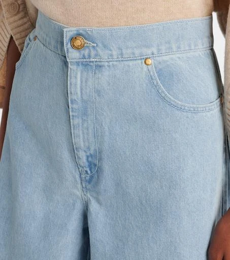 Max Mara Affari high-rise wide-leg jeans 4