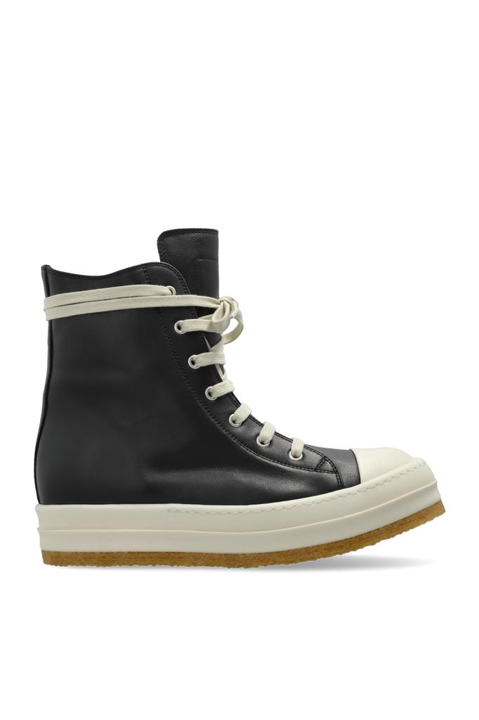 Rick Owens Gold Hollywood Low Sneaks Sneakers - Casual Shoes
