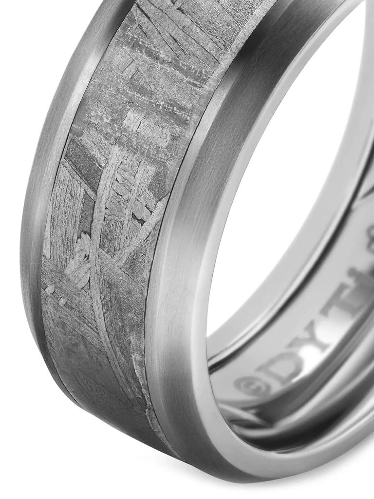 David Yurman Beveled Band Ring in Grey Titanium 5