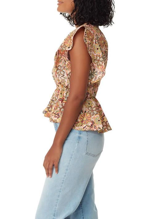 Sam Edelman Edelman Binx Flutter Sleeve Blouse 3
