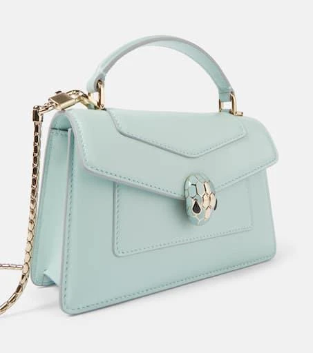 BVLGARI Serpenti Forever leather tote bag 6